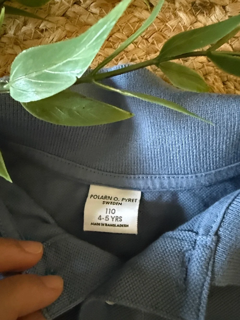 POLARN O. Pyret Embroidered Boat Polo Shirt